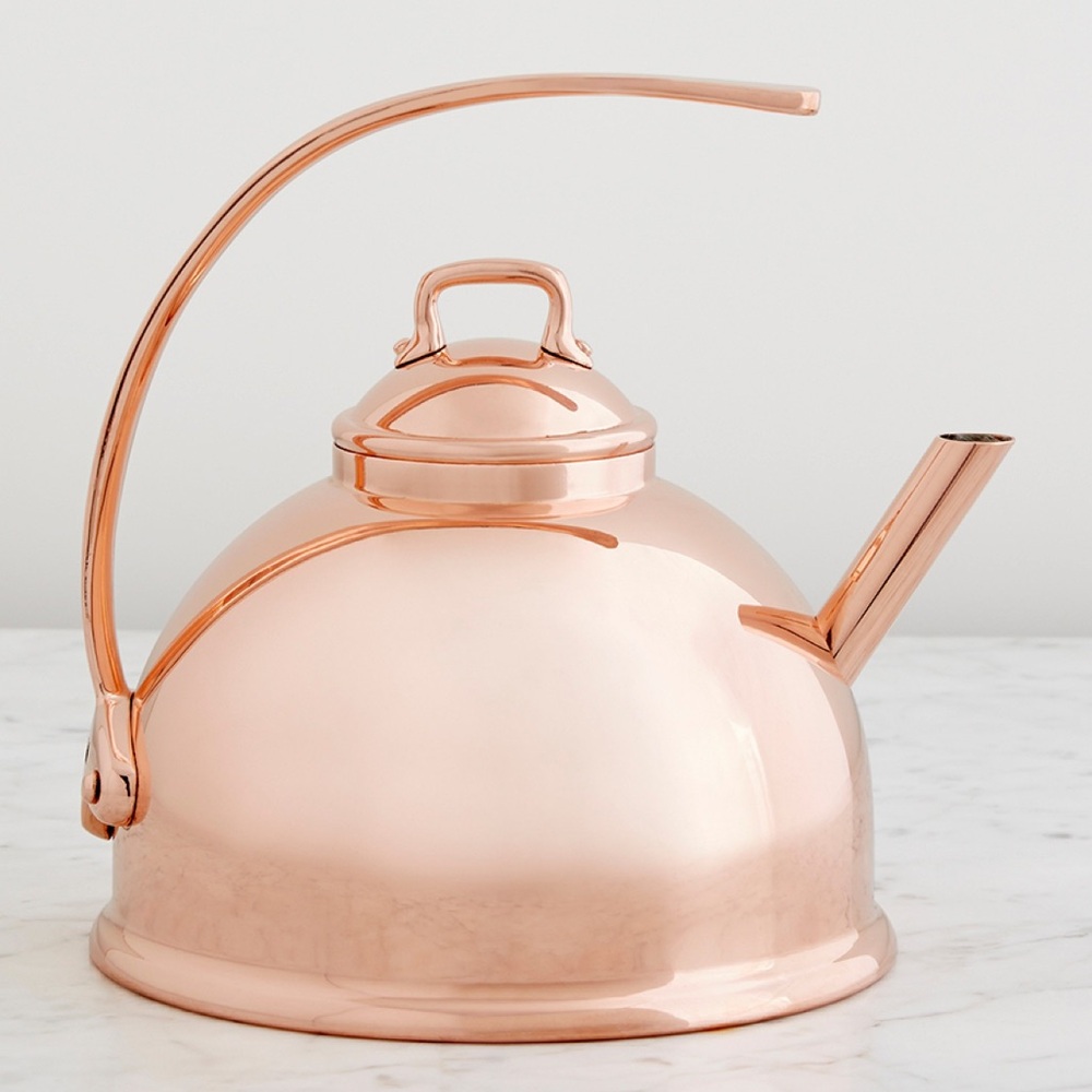 Mauviel M'Tradition Copper Tea Kettle